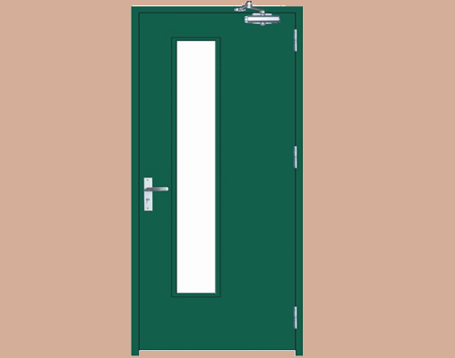 CỬA THÉP CHỐNG CHÁY 08