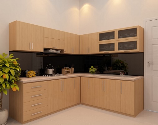TỦ GỖ BẾP CÔNG NGHIỆP 04