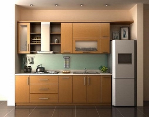 TỦ GỖ BẾP CÔNG NGHIỆP 07